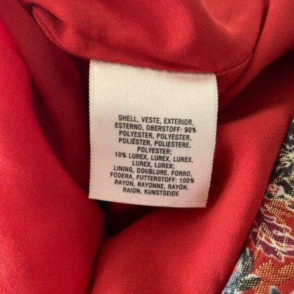 Anthropologie Maeve Floral Rosia Pleated - Picture 6 of 7